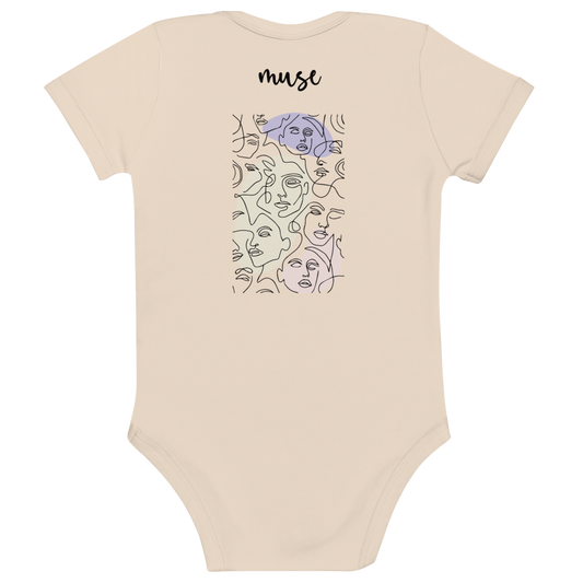 Body en coton bio "all together"